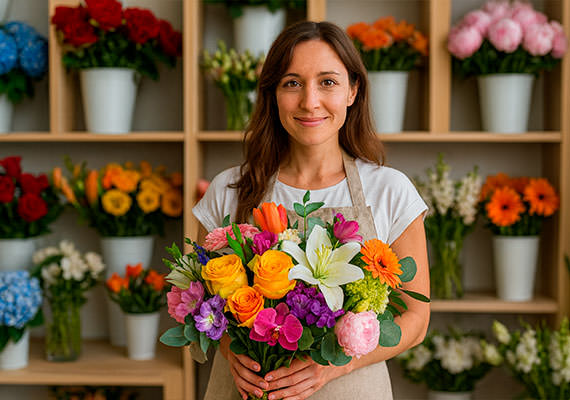 Топ-10 популярных цветов для букетов